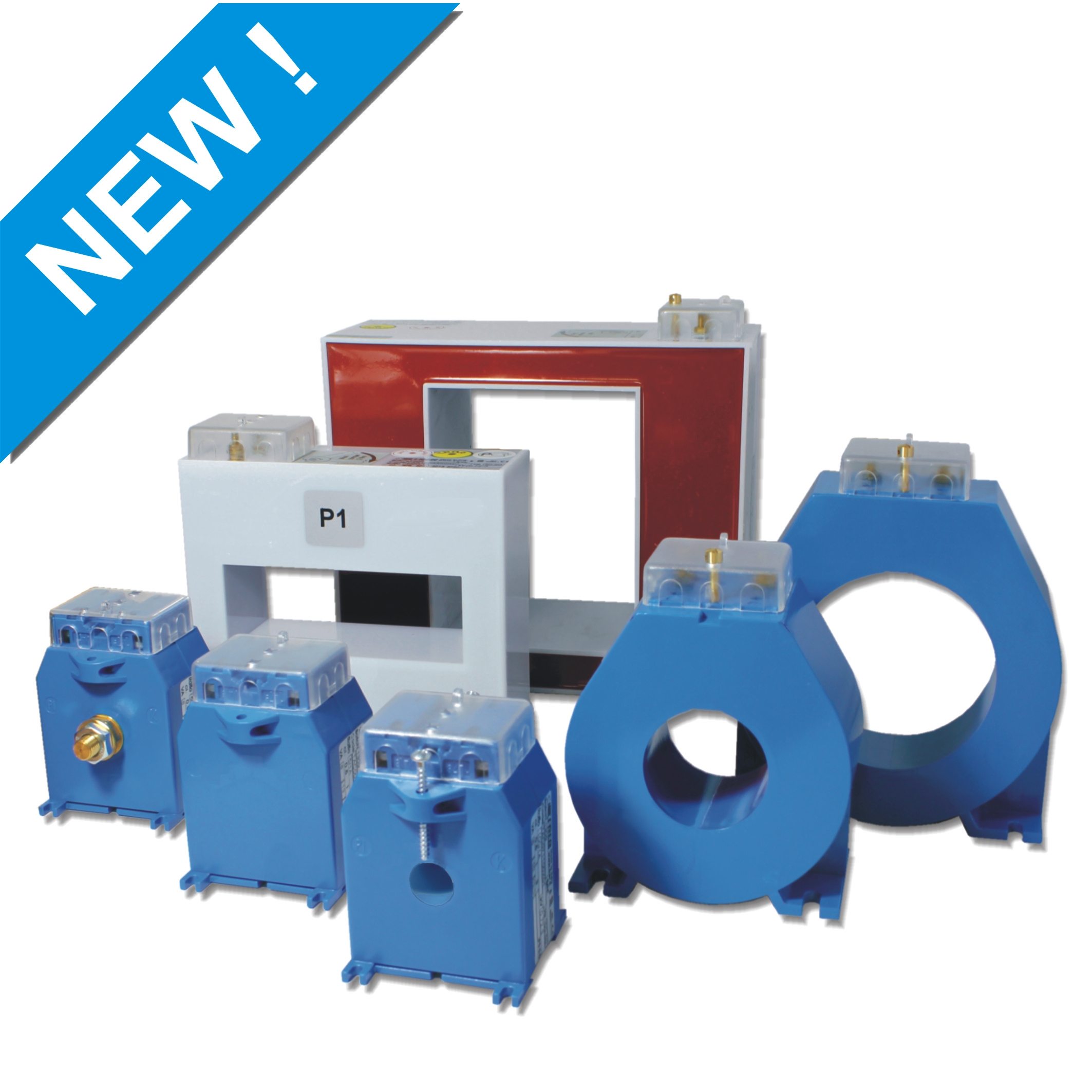 Resin cast current transformers